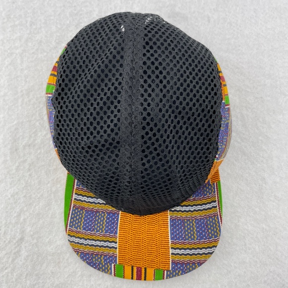 Vintage Body Lingo Kente Stretch Hat - Picture 7 of 8
